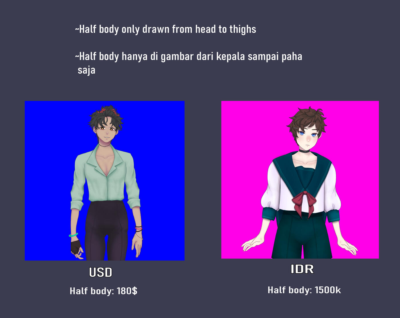 Half Body Half Body